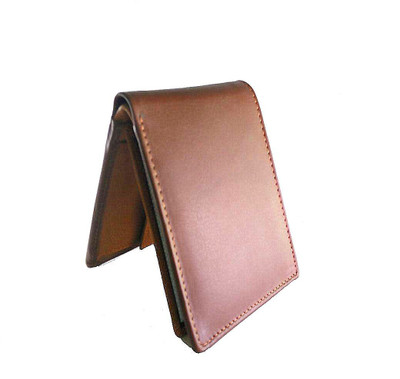 

Rebel color Men Brown Genuine Leather Wallet(6 Card Slots), Chocolate brown