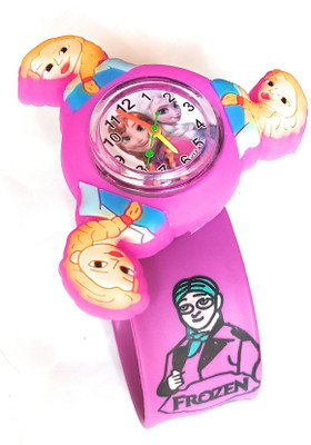 

SS Traders -Cute Purple Frozen Fidget Spinner Analog Watch For Girls. Watch - For Boys & Girls