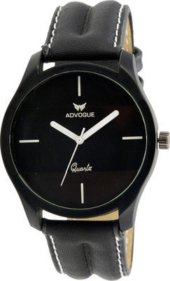 

Advogue 3D GLASS LATEST DESIGN BLACK DIAL MEN WATCH WITH FANCY BOX Watch - For Boys