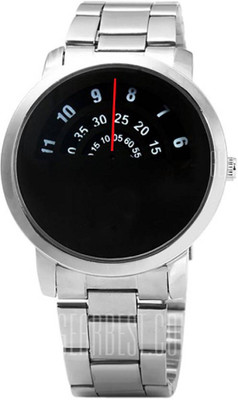 

Rage Enterprise Stylish Black Round Dial Still Belt Fancy Men & Women Watch - For Boys