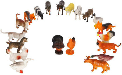 

ToyBin Farm Animals Set (20 PCS)(Multicolor)