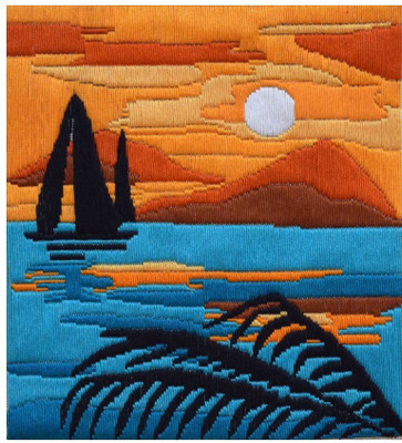 

ecaart Stitch Kit - Sun and Mountain