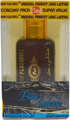 

Madni Perfumes Blue Jeans Economic Series Concentrated Attar / Ittar Herbal Attar(Woody)