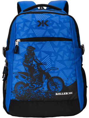 

Killer 33L Printed Polyester Royal Blue & Black Laptop Backpack 33 L Laptop Backpack(Blue)