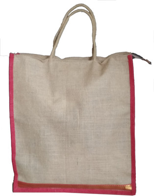 

HideCrusH Big size jute thaila Waterproof Multipurpose Bag(Red, 10 L)