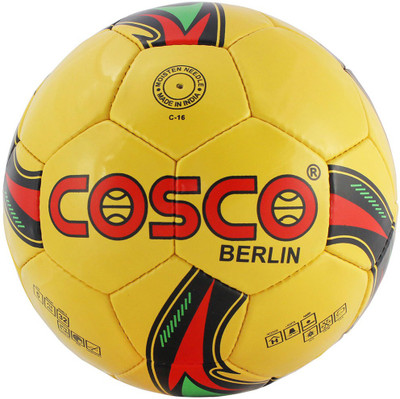 COSCO Berlin Football - Size: 5(Pack of 1, Black) COSCO Berlin Football - Size: 5(Pack of 1, Black)