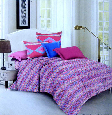 

Shivaay Fashion 200 TC Cotton Double Printed Bedsheet(Pack of 1, Multicolor)