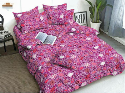 

Shivaay Fashion 200 TC Cotton Double Printed Bedsheet(Pack of 1, Multicolor)