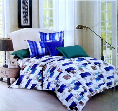

Shivaay Fashion 200 TC Cotton Double Printed Bedsheet(Pack of 1, Multicolor)