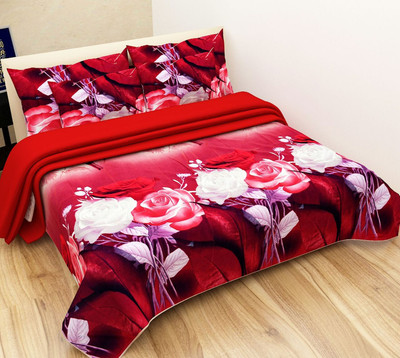 

Shivaay Fashion 200 TC Cotton Double Printed Bedsheet(Pack of 1, Multicolor)