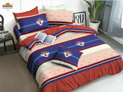 

Shivaay Fashion 200 TC Cotton Double Printed Bedsheet(Pack of 1, Multicolor)