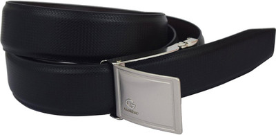 

LEE O Men Formal Black Genuine Leather Reversible Belt