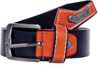 

WEARUP Men Formal Black Artificial Leather Belt