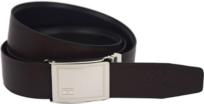 

LEE O Men Formal Brown Genuine Leather Reversible Belt