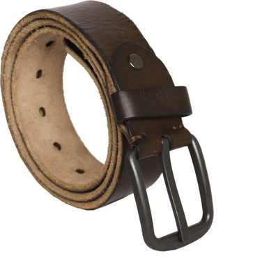 

BlackBuck Men Casual Brown Genuine Leather Belt