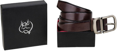 

Genious Men Casual, Party, Formal, Evening Brown Artificial Leather Belt