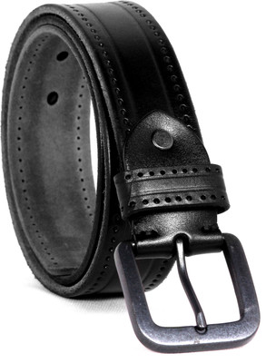 

BlackBuck Men Casual Black Artificial Leather Belt