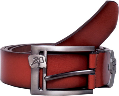 

WEARUP Men Formal Maroon Artificial Leather Belt