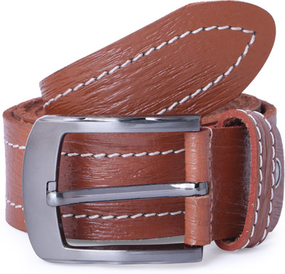 

Aller Men Casual Brown Genuine Leather Belt