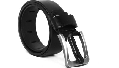 

BlackBuck Men Casual Black Genuine Leather Belt