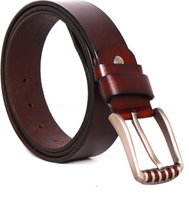 

BlackBuck Men Casual Brown Genuine Leather Belt