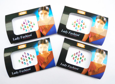 

Lady Fashion Amarpali Chandla 0502201705 Forehead Multicolor Bindis(Stick on)