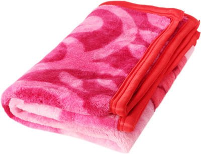 

Thosh Baby Products Floral  Blanket(Polyester, Pink