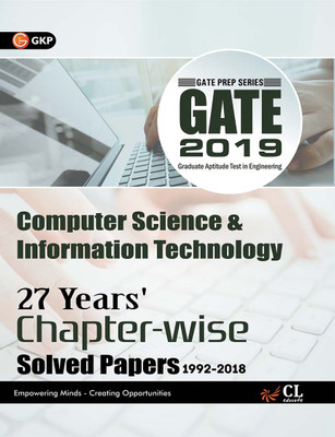 Gate Computer Science & Information Technology (27 Year's Chapter wise Solved Papers) 2019  - GATE Computer Science(English, Paperback, unknown)