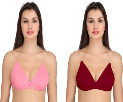 JSR Paris Beauty by JSR PARIS BEAUTY KLARA Women Full Coverage Non Padded Bra(Multicolor)