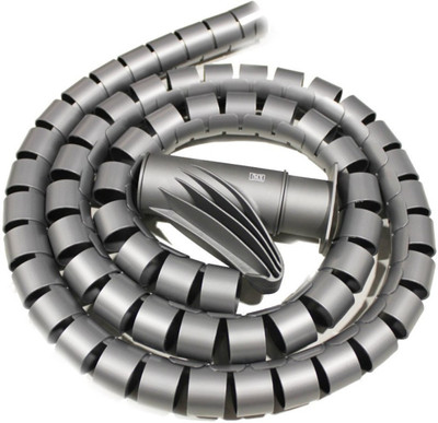 

MX Proffesional Grey Wire Mesh Easy Cable Cover Organzier Heat Shrink Cable Sleeve(5 mm)