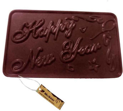 

Moshiks HAPPY NEW YEAR 200 GM DARK CHOCOLATE BAR Bars(0.2 kg)
