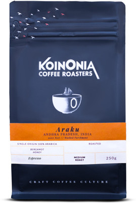 

Koinonia Coffee Roasters Araku Espresso Filter Coffee 250 g