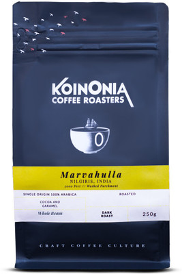 

Koinonia Coffee Roasters Marvahulla Whole Beans Filter Coffee 250 g