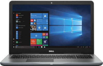 Dell Inspiron 5000 Core i5 7th Gen – (4 GB/1 TB HDD/Windows 10 Home/2 GB Graphics) 5567 Laptop(15.6 inch, Grey, 2.36 kg, With MS Office)