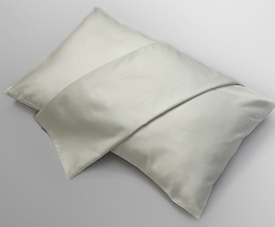 

Stoa Paris Solid Pillows Cover(Pack of 2, 68 cm*46 cm, Grey)