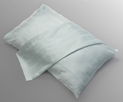 

Stoa Paris Striped Pillows Cover(Pack of 2, 68 cm*46 cm, Green)