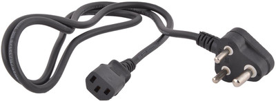 spincart 3 Pin Computer Power Cord Cable for Computer PC SMPS 1.5 Meter 1.5 m Power Cord(Compatible with Desktop, computer, printer, Black, One Cable) spincart 3 Pin Computer Power Cord Cable for Computer PC SMPS 1.5 Meter 1.5 m Power Cord(Compatible with Desktop, computer, printer, Black, One Cable)