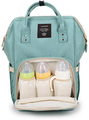

Robustrion Stylish Waterproof Multifunctional Diaper Bag for Mothers Travel Nappy Tote Backpack Large Size(Green)