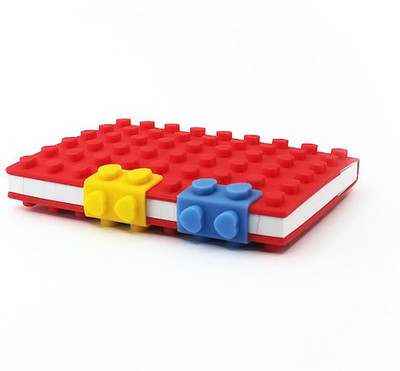 

Oytra A6 Diary(Designer Lego Soft Silicone, Red)