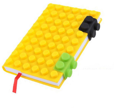 

Oytra A6 Diary(Designer Lego Soft Silicone, Yellow)