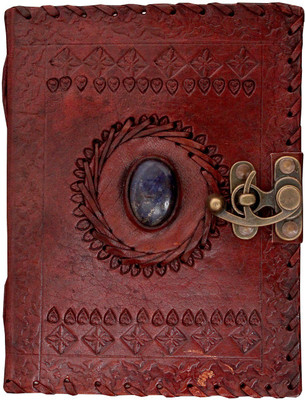 

SR MART A5 Diary(Medieval Stone Embossed, Brown)