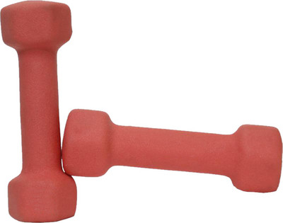 

L'avenir 4kg (PACK of 2) NEOPRENE Weight Lifting Fixed Weight Dumbbell(8 kg), Multicolor