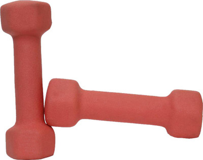 

L'avenir 3kg (PACK of 2) NEOPRENE Weight Lifting Fixed Weight Dumbbell(6 kg)