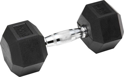 

L'avenir 10kg (Single Piece) Professional HEX Weight Lifting Fixed Weight Dumbbell(10 kg)