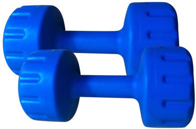 Iris PVC 10 Kg (5 kg each) Fixed Weight Dumbbell(10 kg)