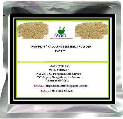 

MGBN PUMPKIN / KADDU KE BEEJ SEEDS POWDER 100 GM(100 g)