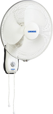 

Luminous 400 mm Lum Mojo Plus HS White 3 Blade Wall Fan(WHITE, Pack of 1)