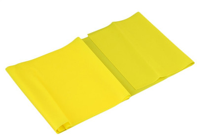 Iris Elastic Exercise Aerobic Band(Yellow, Pack of 1)