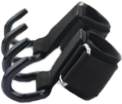 

CSU Weight Lifting Hook (For Both Hands) - Gym Support Hook Hand Grip/Fitness Grip(Black)