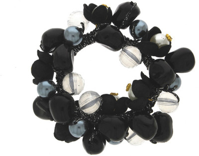 

Anuradha Art Jewellery Rubber Band Rubber Band(Black)
